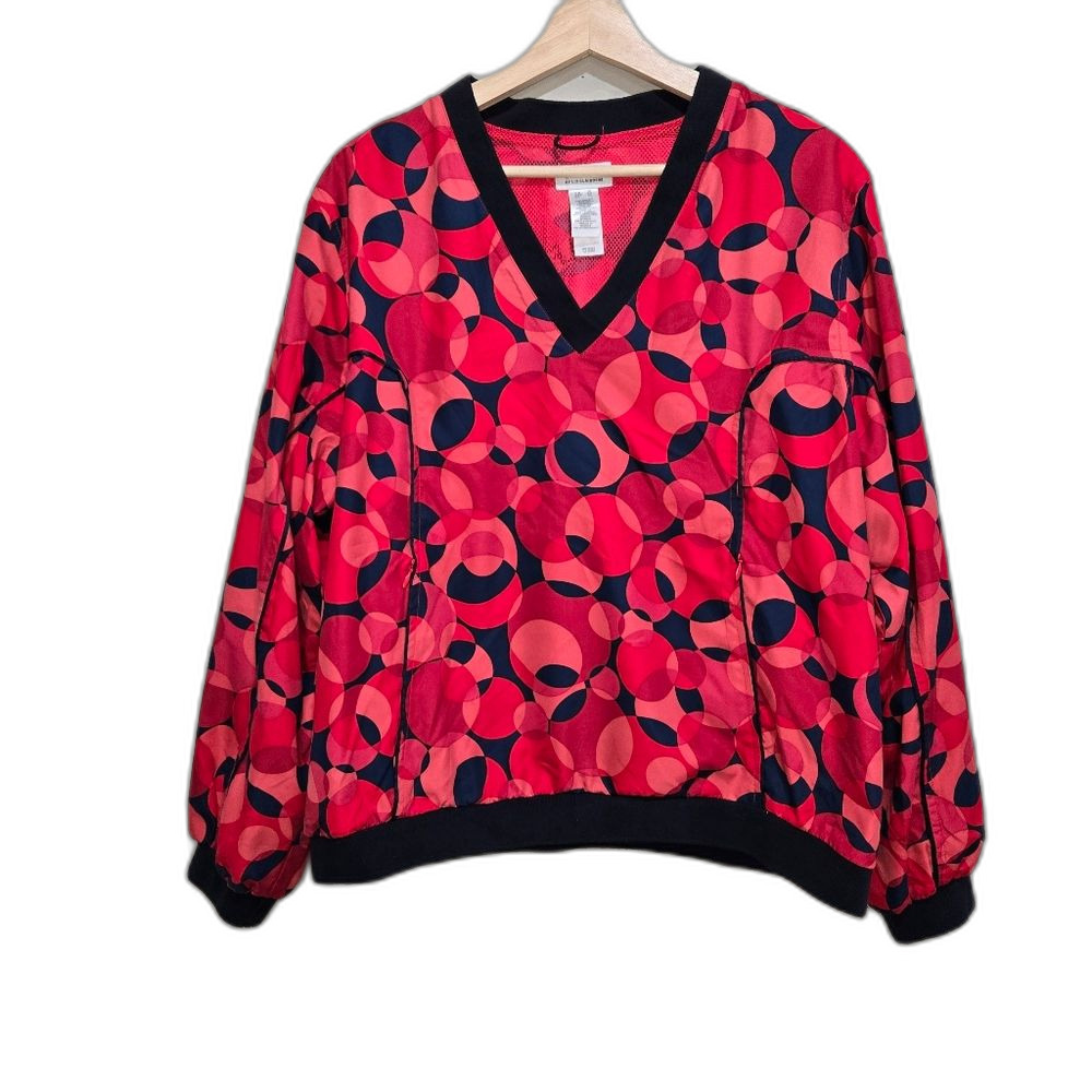 Liz Claiborne Liz Golf Vneck Pullover Windbreaker